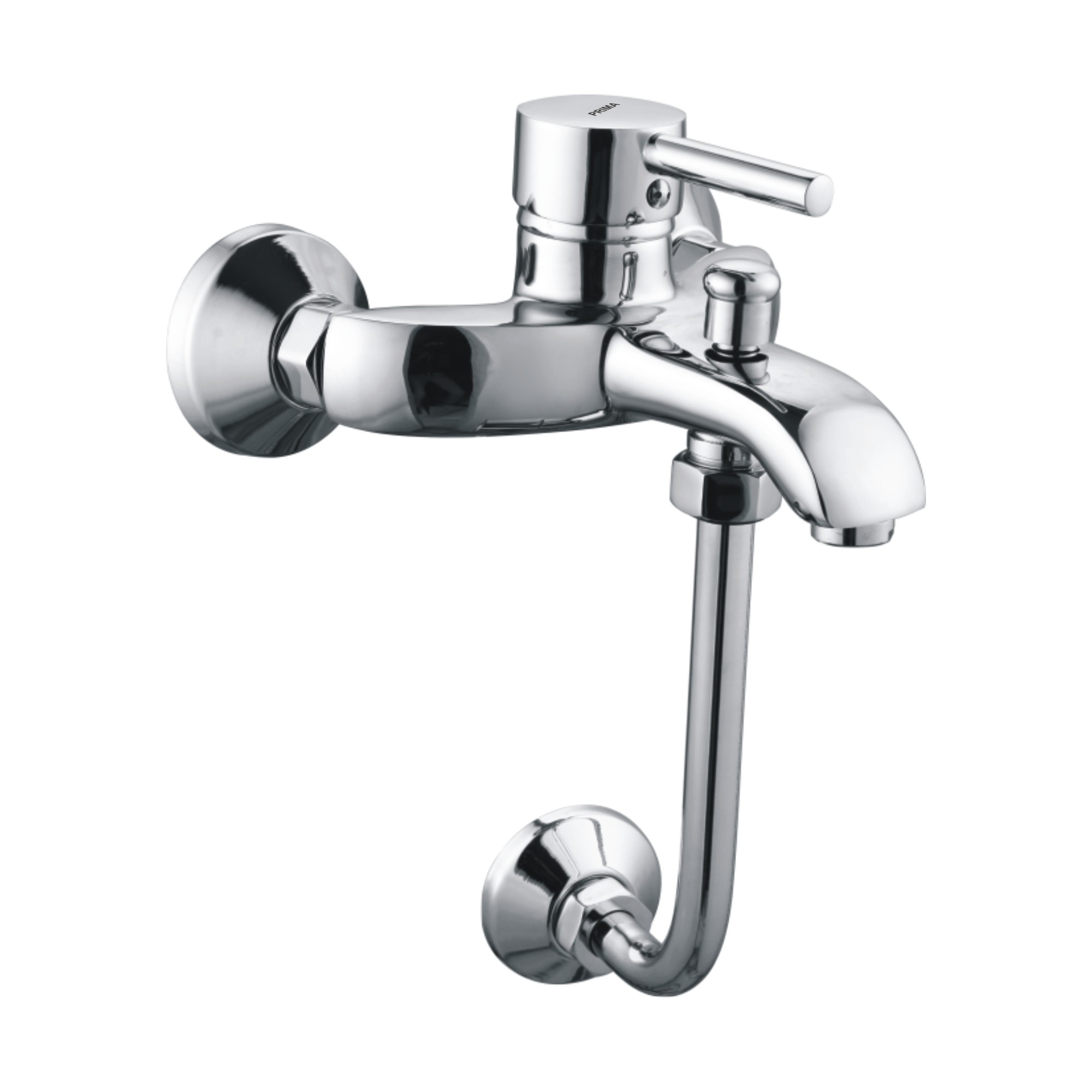 Single Lever Wall Mixer With L Bend 